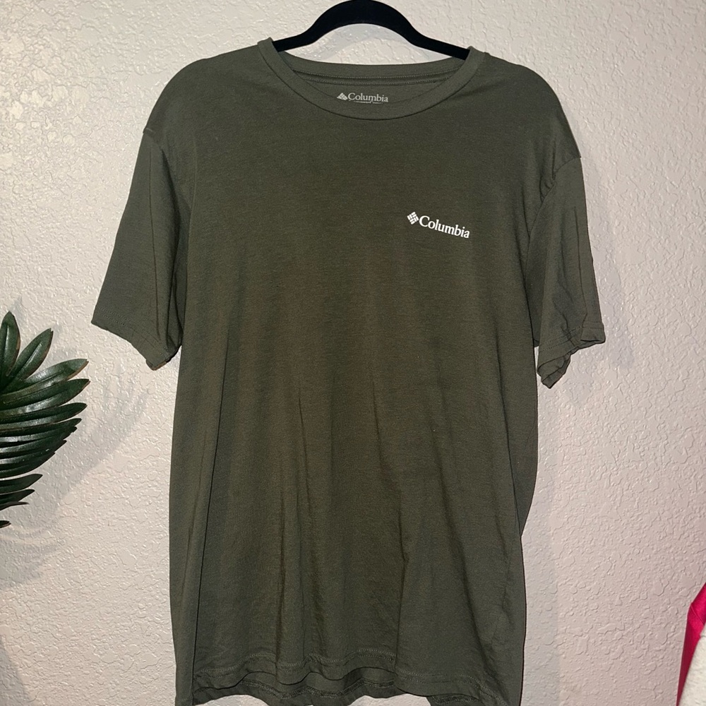 Columbia Men's Forest Green Short Sleeve Tee